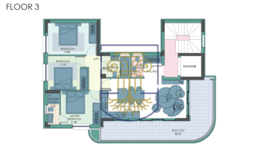 Apartment With Roof Garden 211SQ.M.